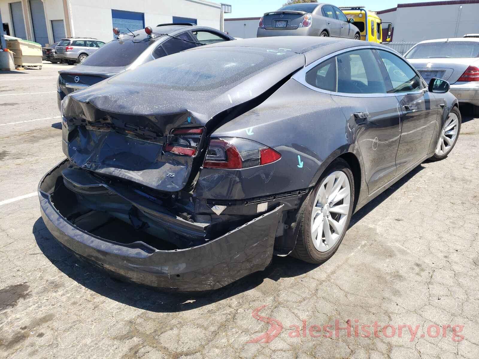 5YJSA1E13GF173293 2016 TESLA MODEL S