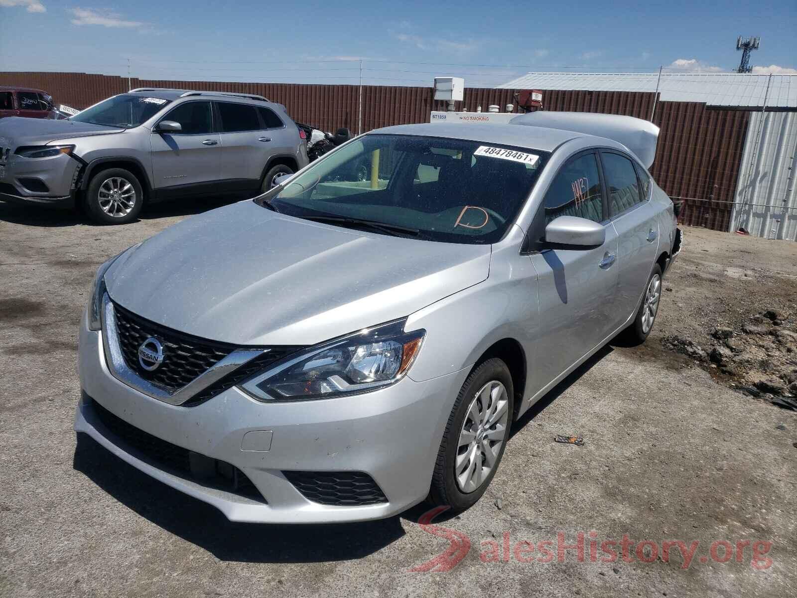 3N1AB7AP3KY244711 2019 NISSAN SENTRA