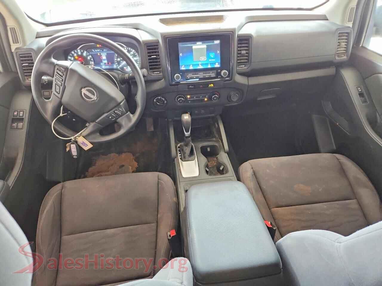 2024 NISSAN FRONTIER VIN 1N6ED1CM9RN665927, interior dashboard