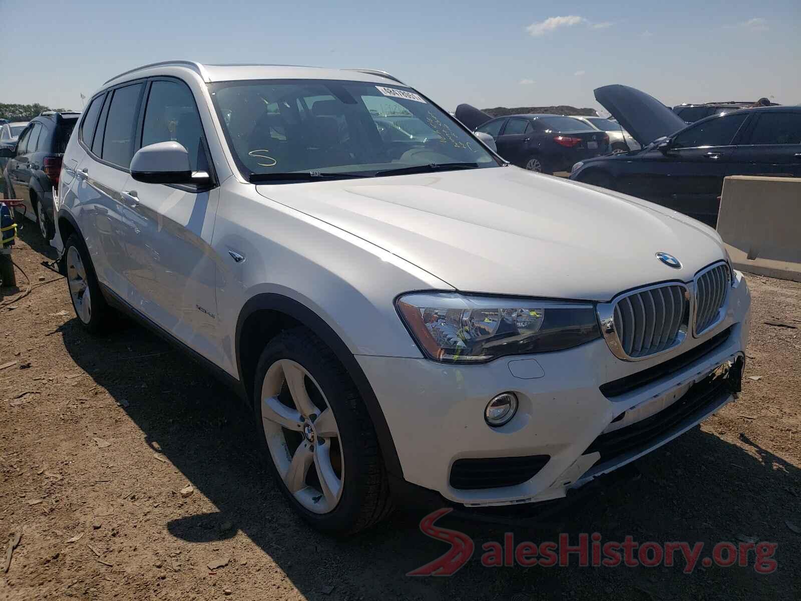 5UXWX9C52H0D98438 2017 BMW X3