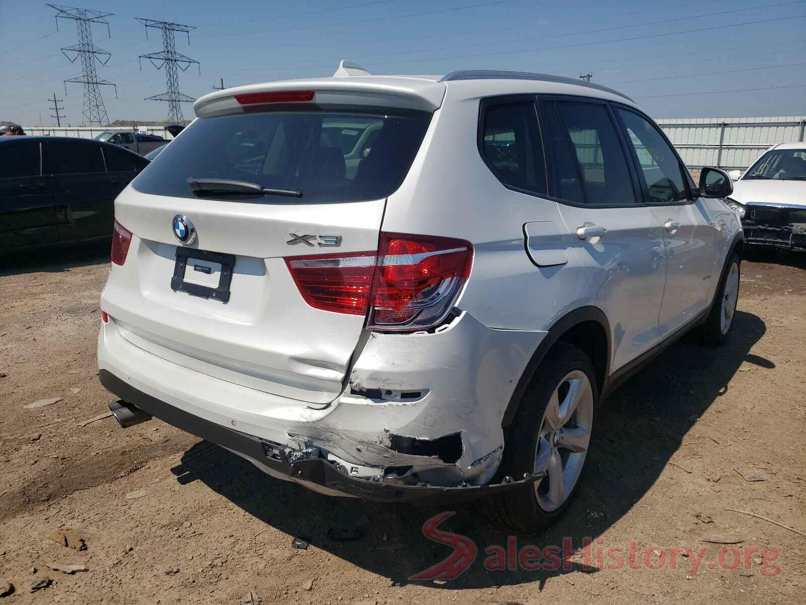 5UXWX9C52H0D98438 2017 BMW X3