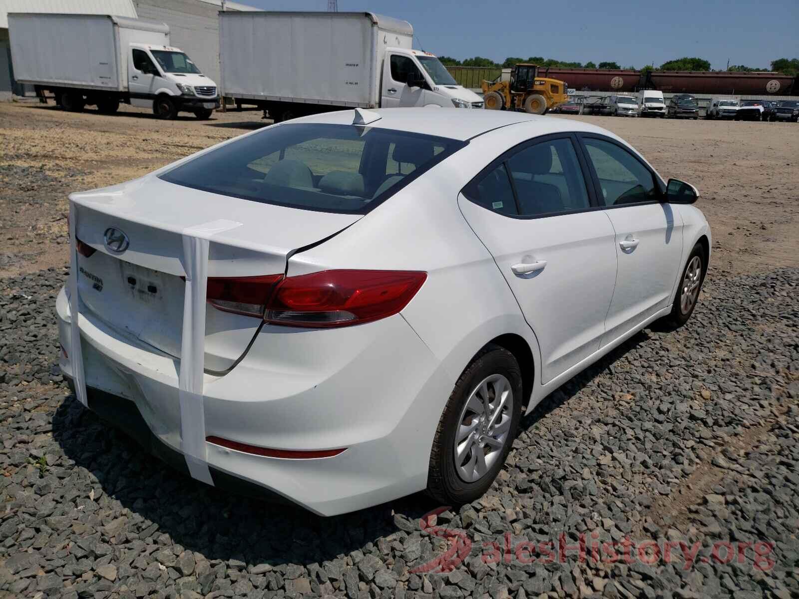 5NPD74LF1HH175196 2017 HYUNDAI ELANTRA