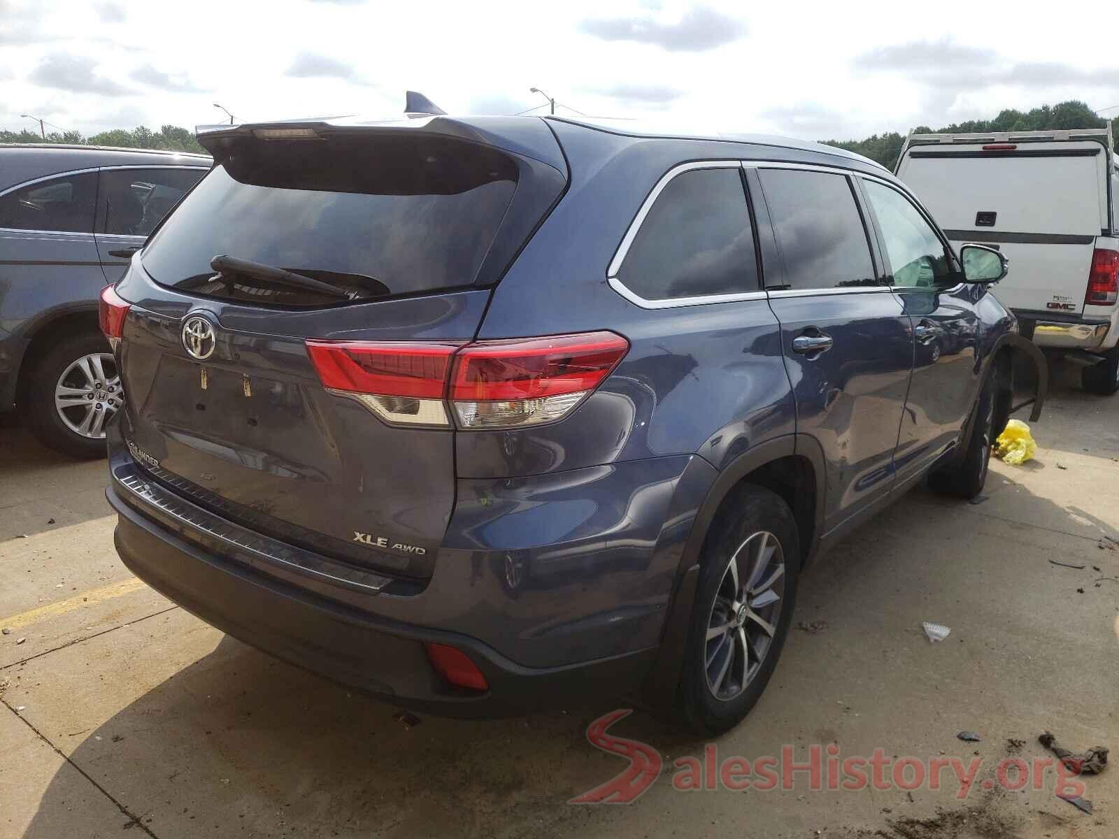 5TDJZRFH0JS845084 2018 TOYOTA HIGHLANDER