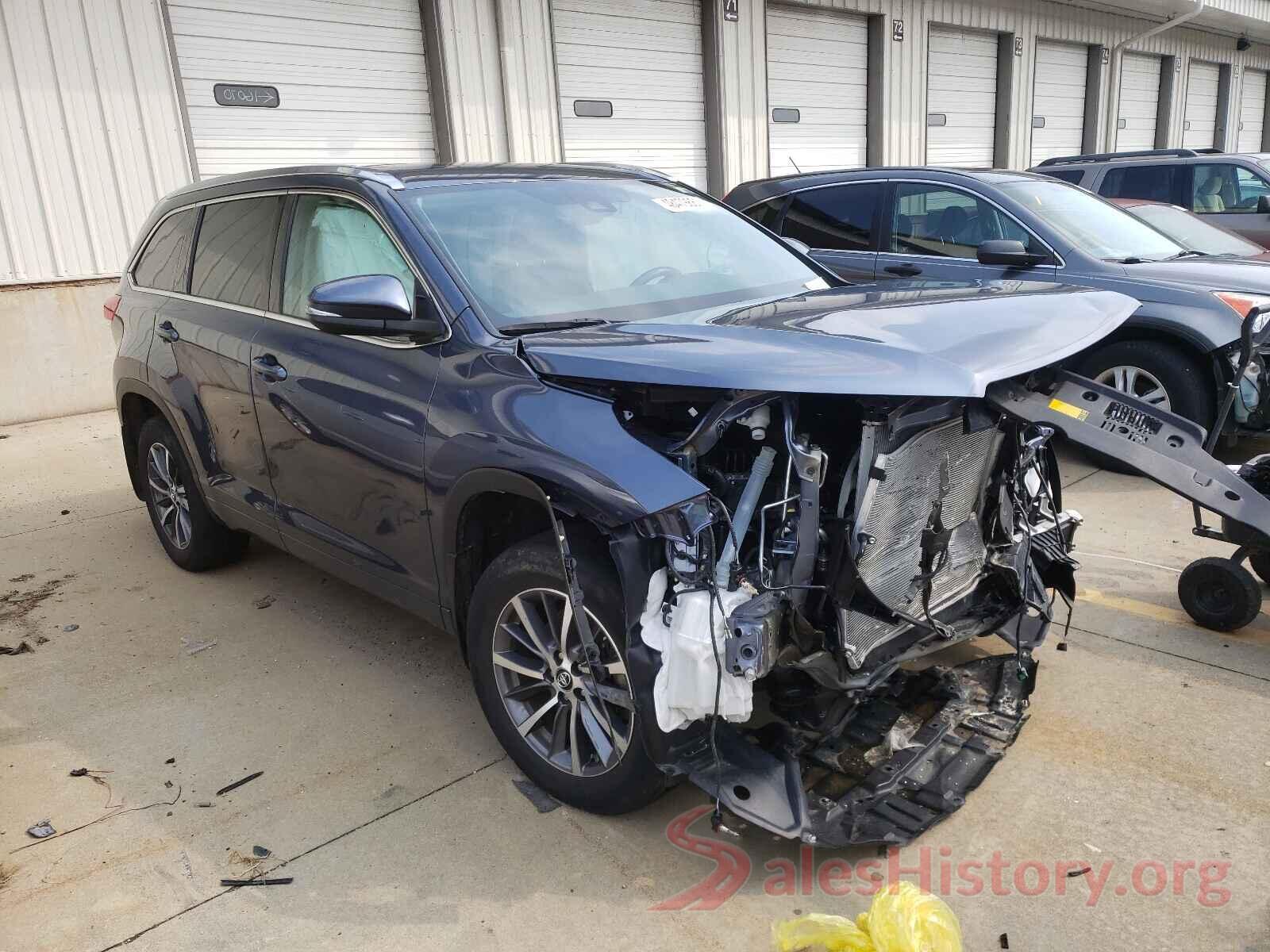 5TDJZRFH0JS845084 2018 TOYOTA HIGHLANDER