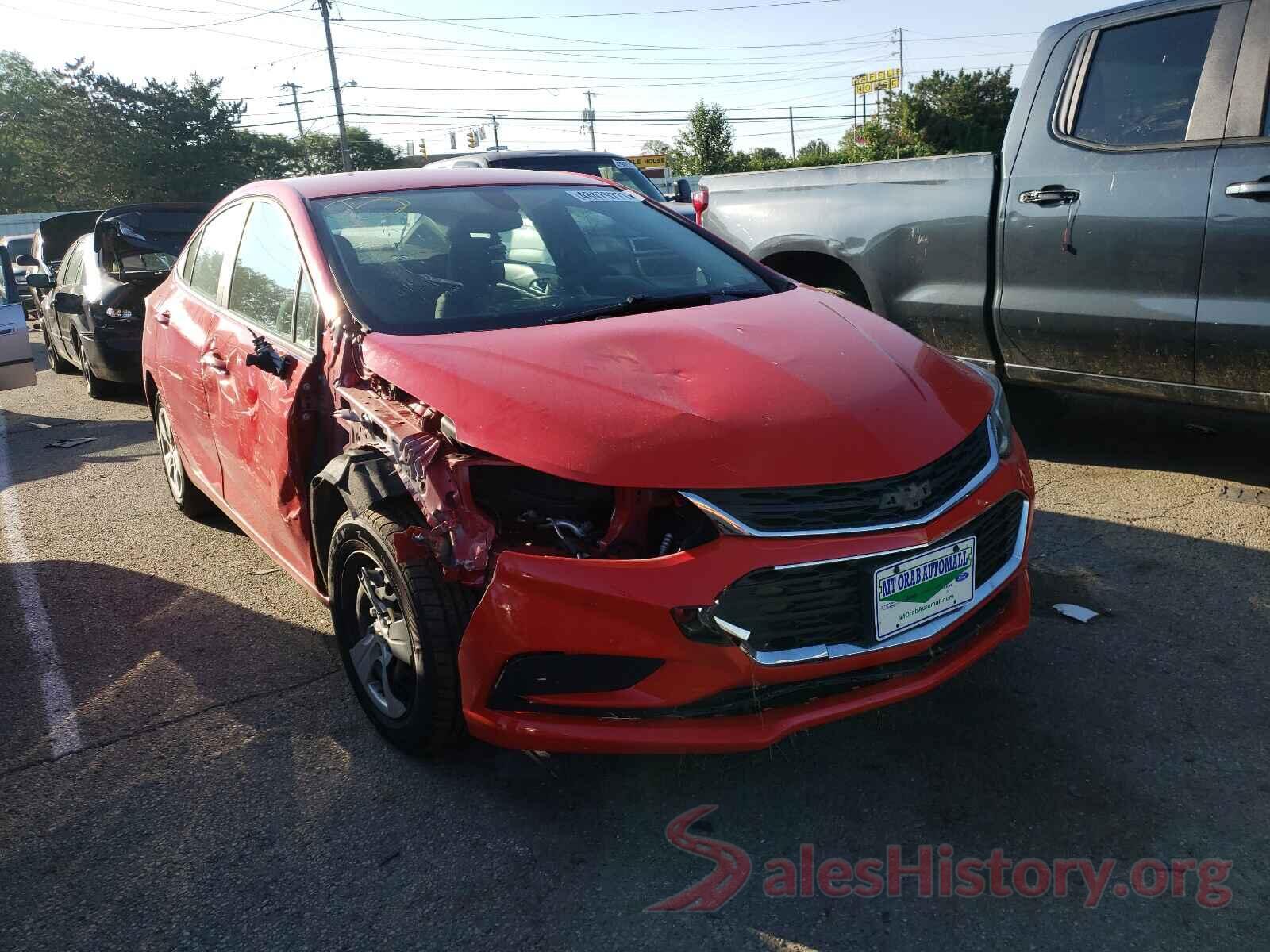 1G1BC5SM4J7227321 2018 CHEVROLET CRUZE