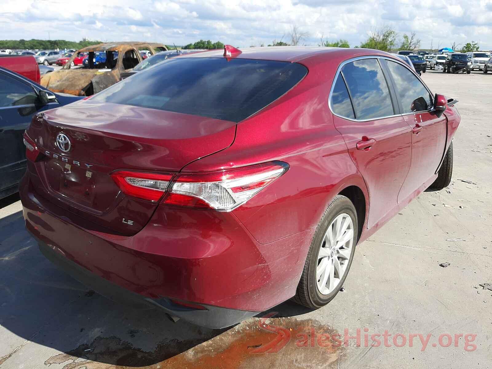 4T1B11HK2KU810769 2019 TOYOTA CAMRY