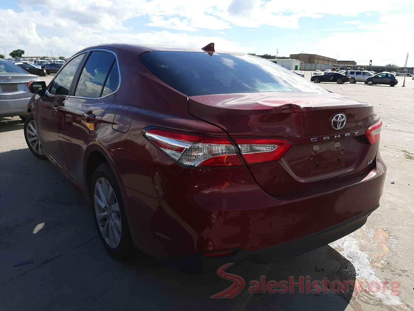 4T1B11HK2KU810769 2019 TOYOTA CAMRY