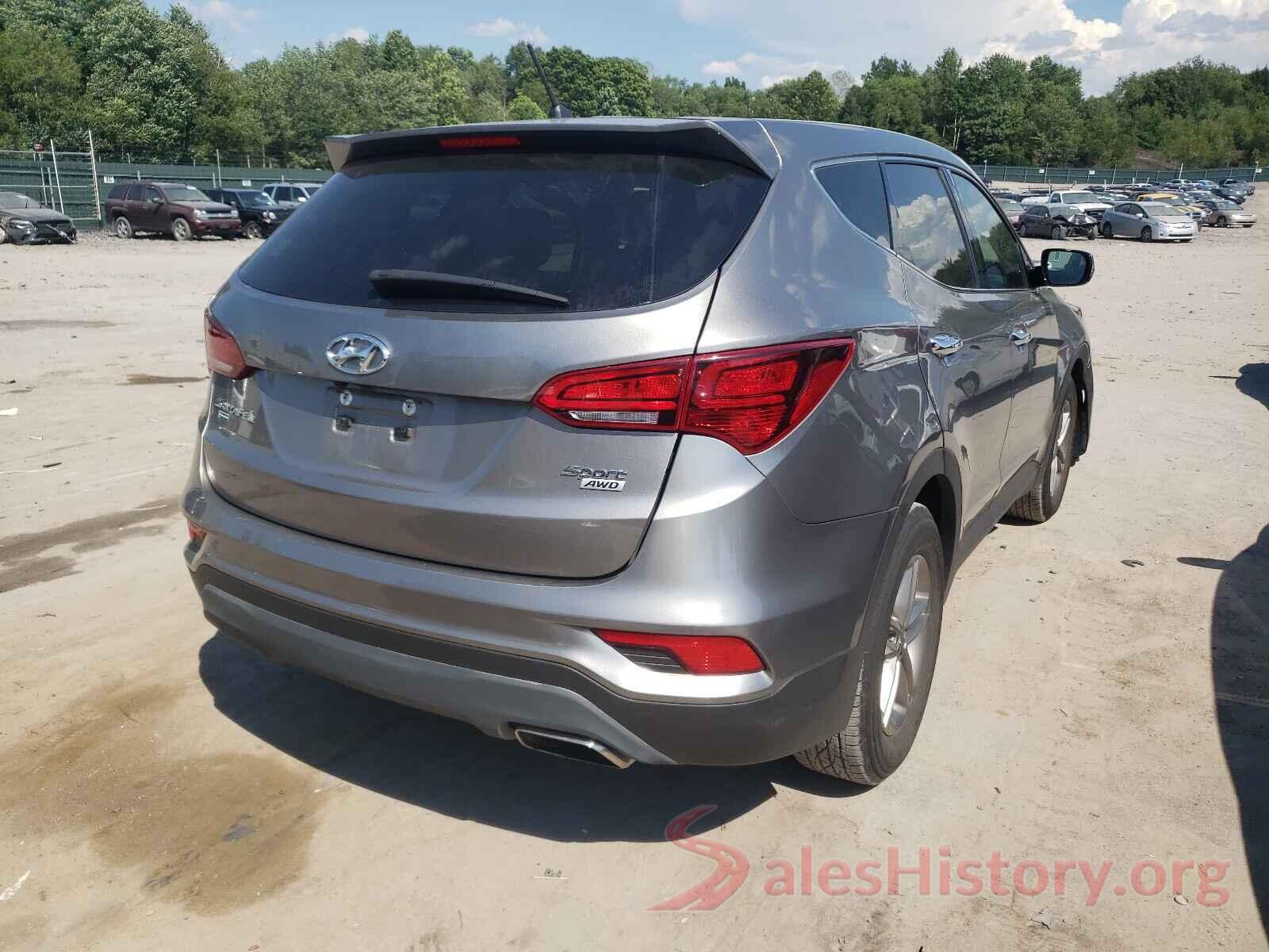 5NMZTDLB3JH083704 2018 HYUNDAI SANTA FE