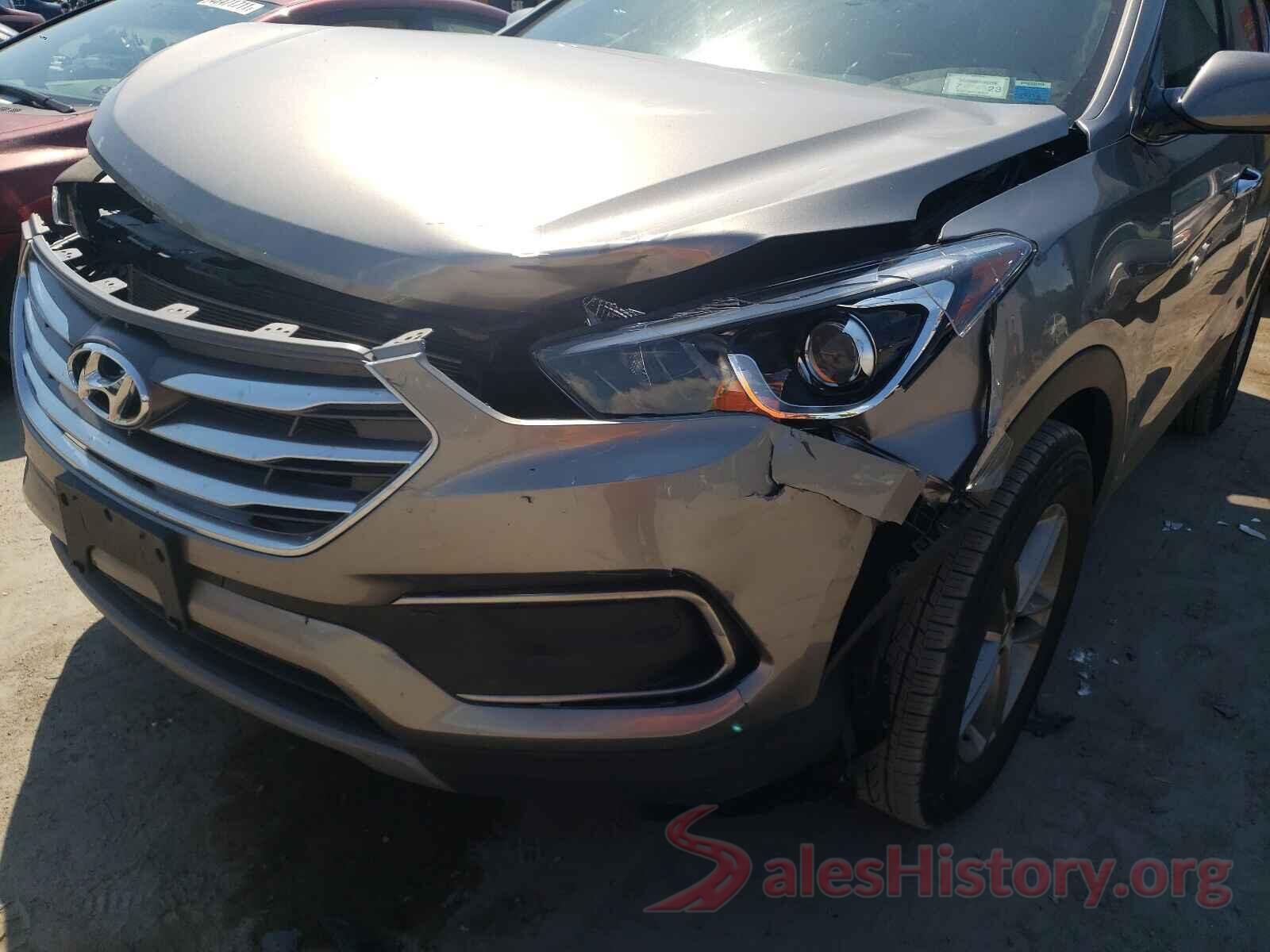 5NMZTDLB3JH083704 2018 HYUNDAI SANTA FE