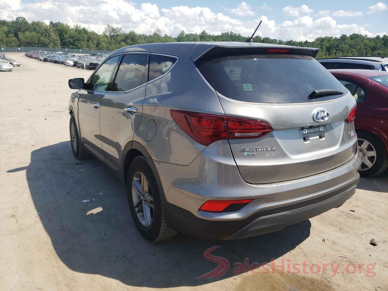 5NMZTDLB3JH083704 2018 HYUNDAI SANTA FE