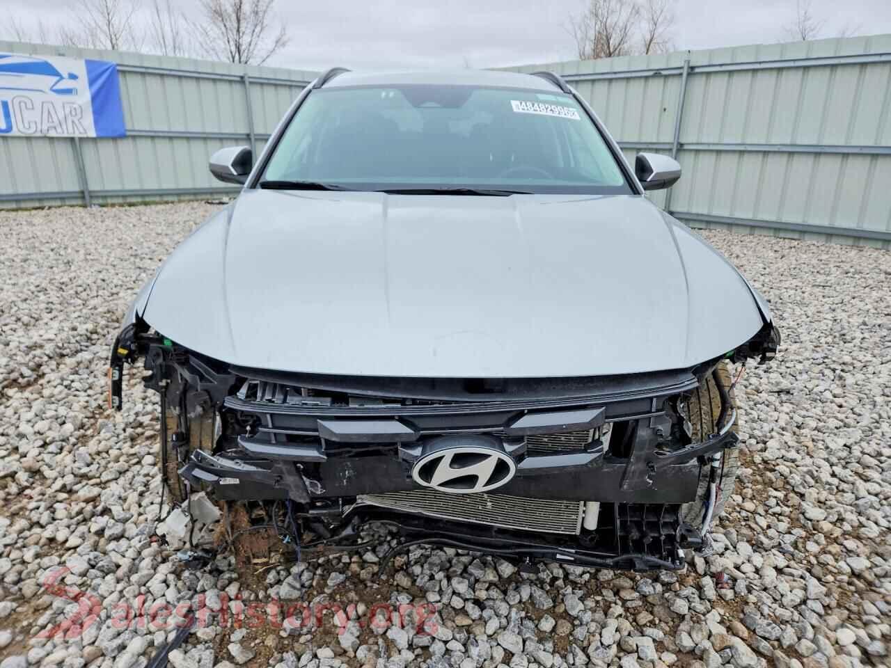 2025 HYUNDAI TUCSON VIN 5NMJB3DE9SH530105, rear view