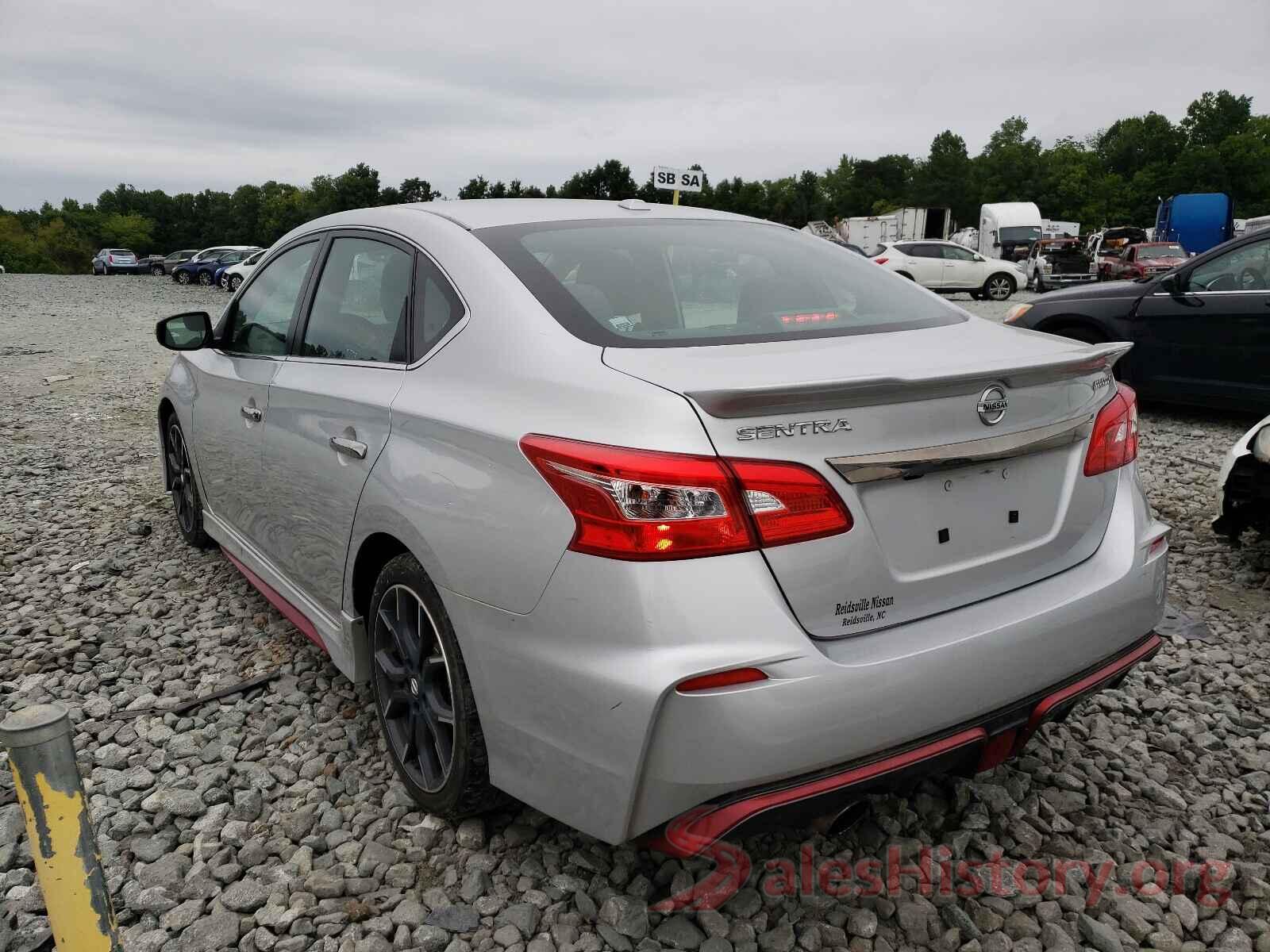 3N1CB7AP2HY316127 2017 NISSAN SENTRA