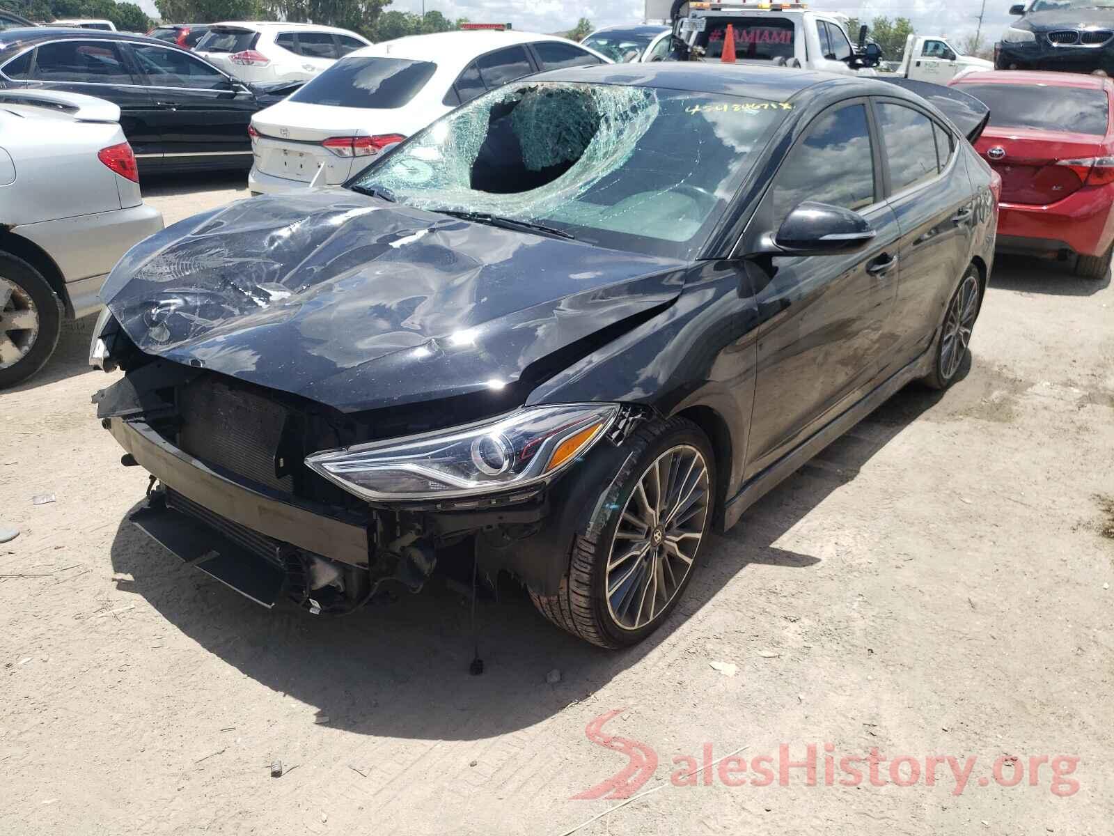 KMHD04LB1JU494882 2018 HYUNDAI ELANTRA