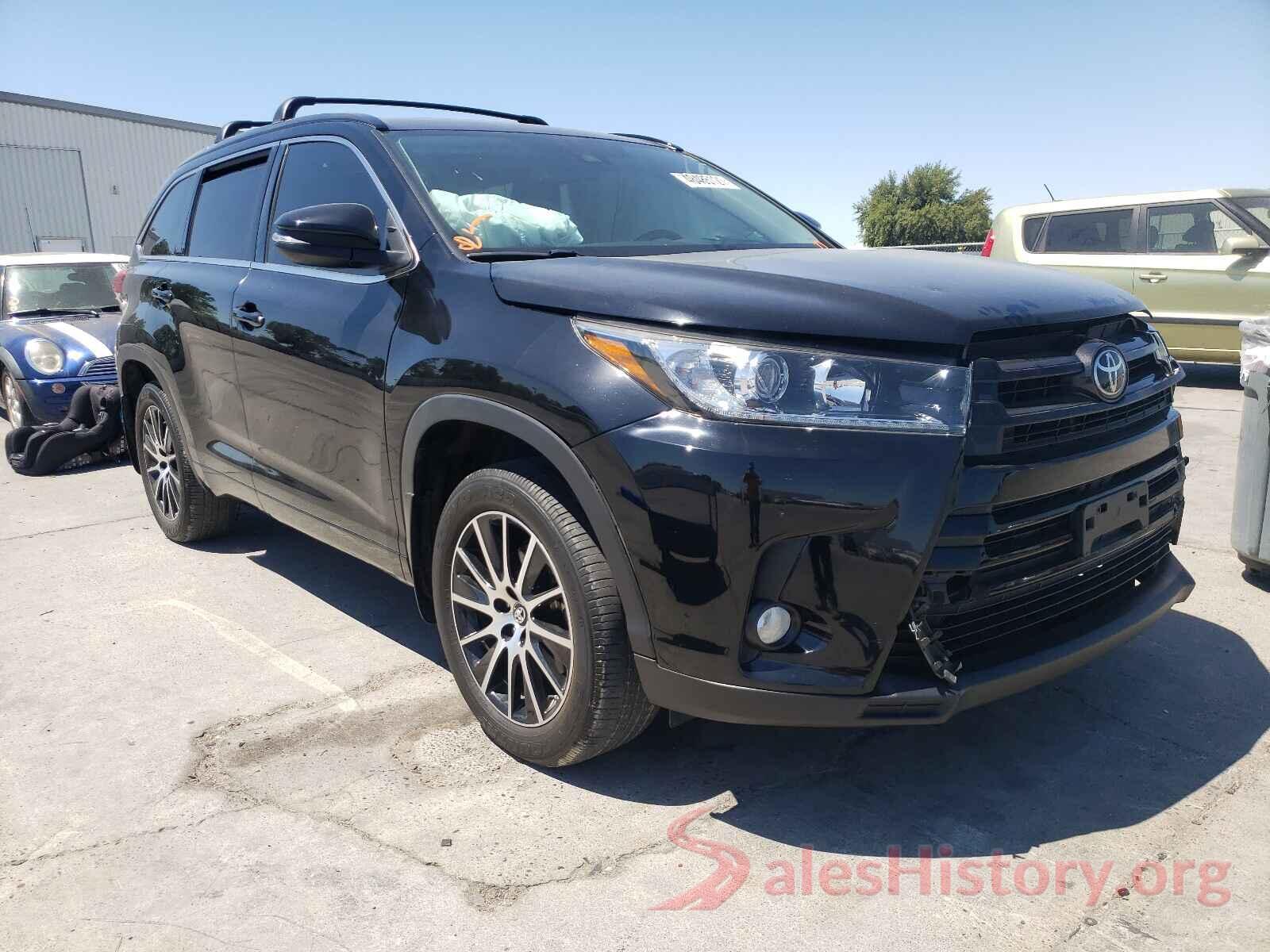 5TDJZRFHXJS536089 2018 TOYOTA HIGHLANDER