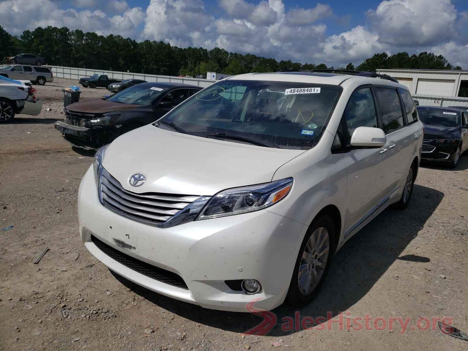 5TDYK3DC1GS763400 2016 TOYOTA SIENNA