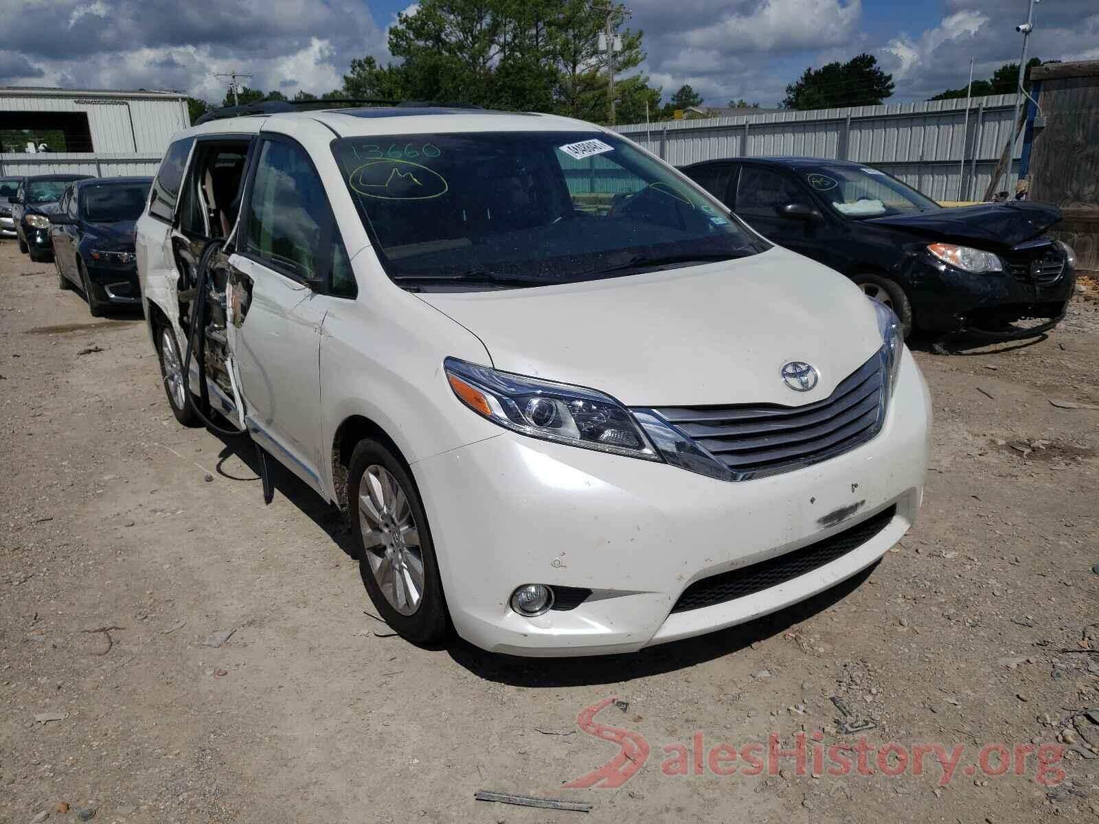 5TDYK3DC1GS763400 2016 TOYOTA SIENNA