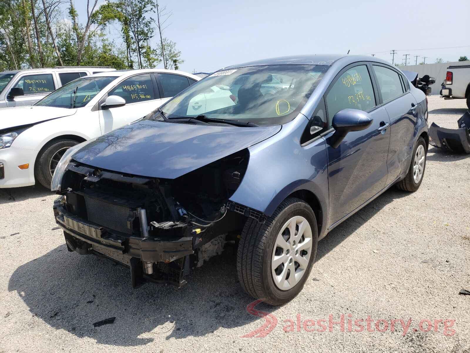 KNADM4A31G6558563 2016 KIA RIO