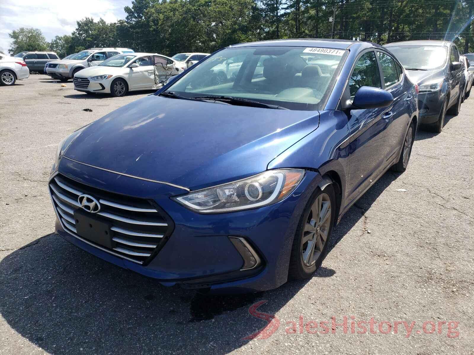 5NPD84LF7HH045078 2017 HYUNDAI ELANTRA