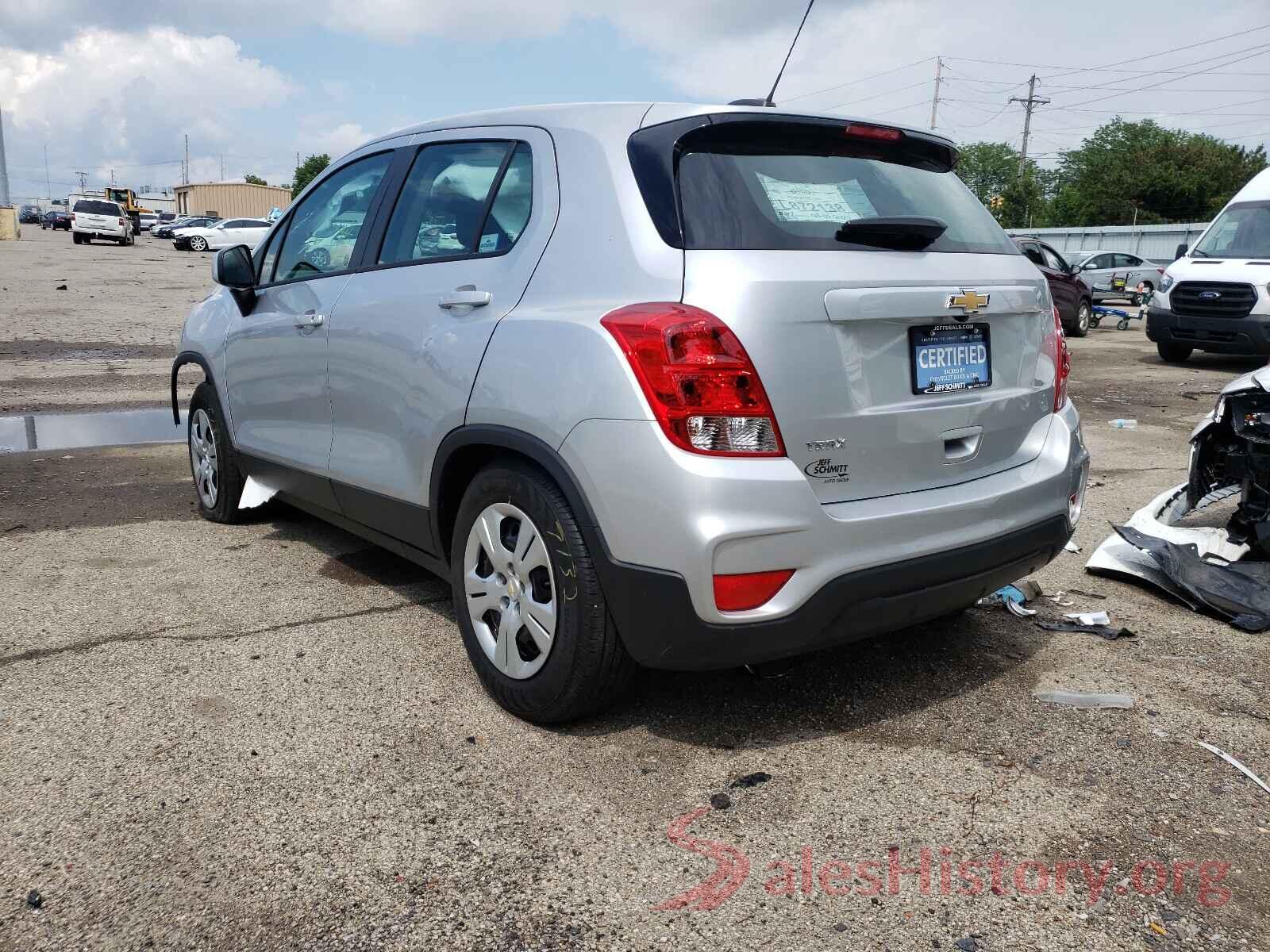 KL7CJKSB9JB610275 2018 CHEVROLET TRAX