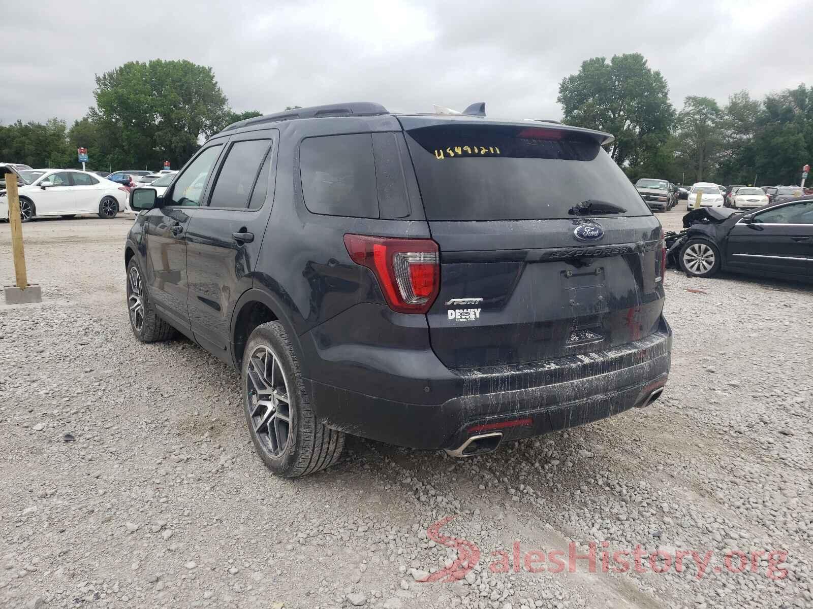 1FM5K8GTXHGB29697 2017 FORD EXPLORER