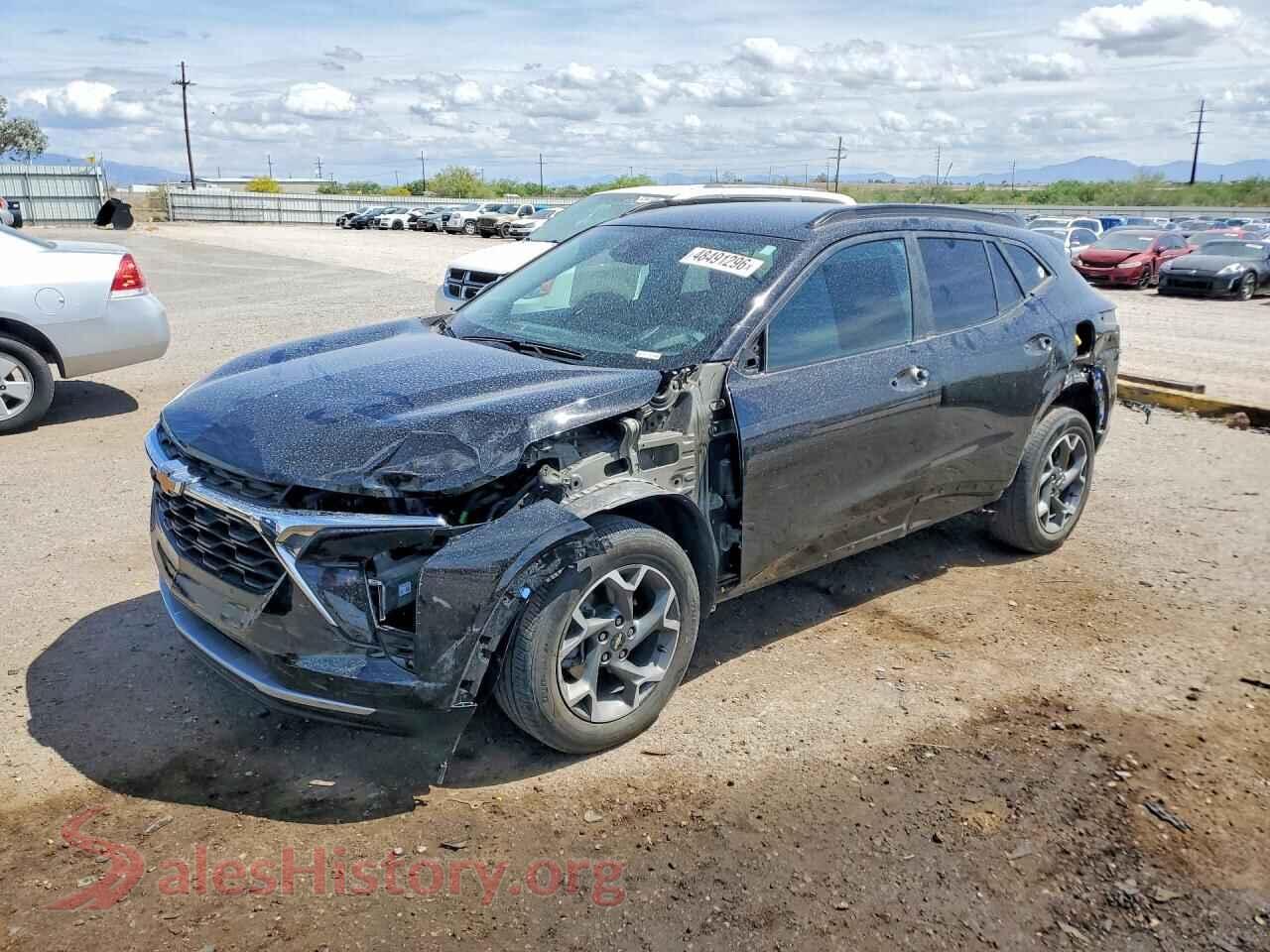 2025 CHEVROLET TRAX VIN KL77LHEP7SC212595, auction photo