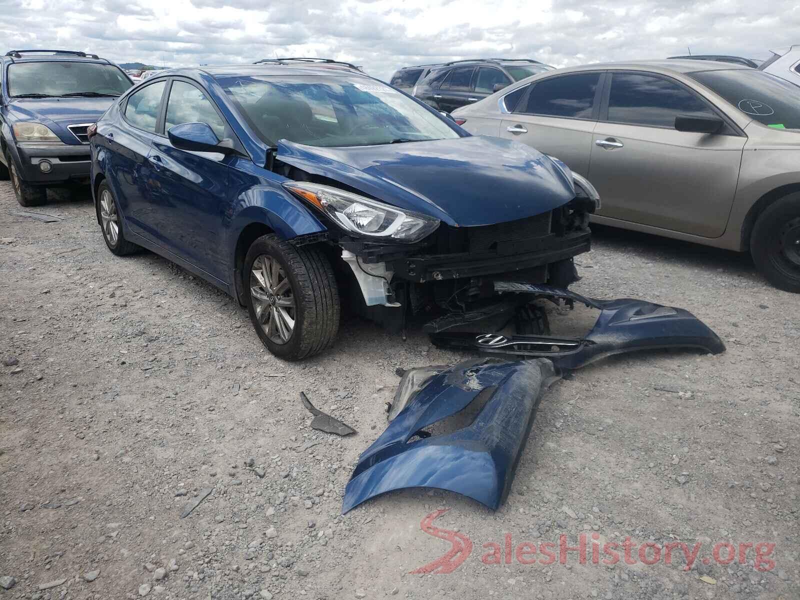 KMHDH4AE9GU501754 2016 HYUNDAI ELANTRA