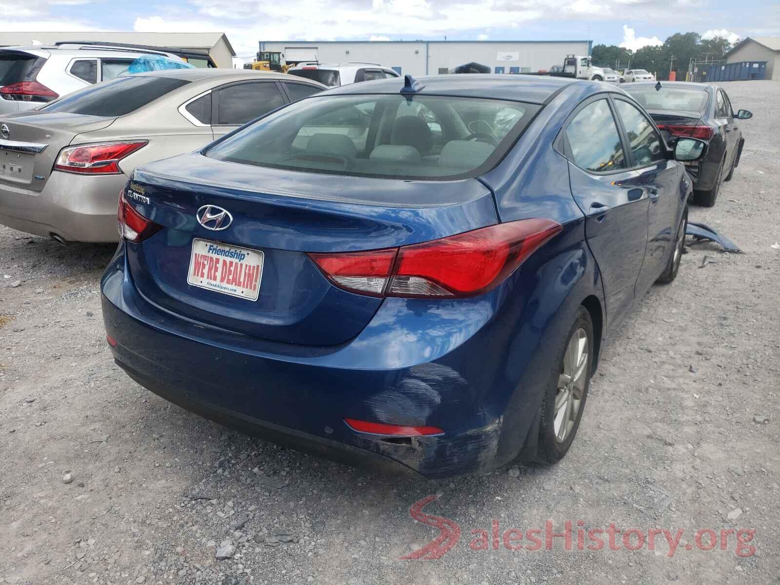 KMHDH4AE9GU501754 2016 HYUNDAI ELANTRA