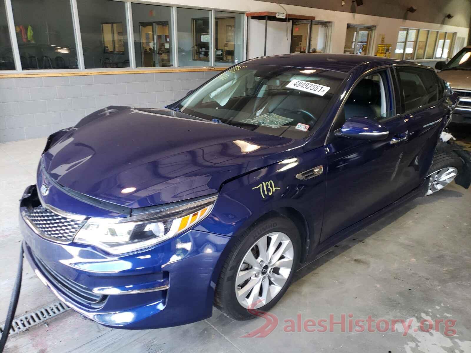 5XXGU4L30GG089562 2016 KIA OPTIMA