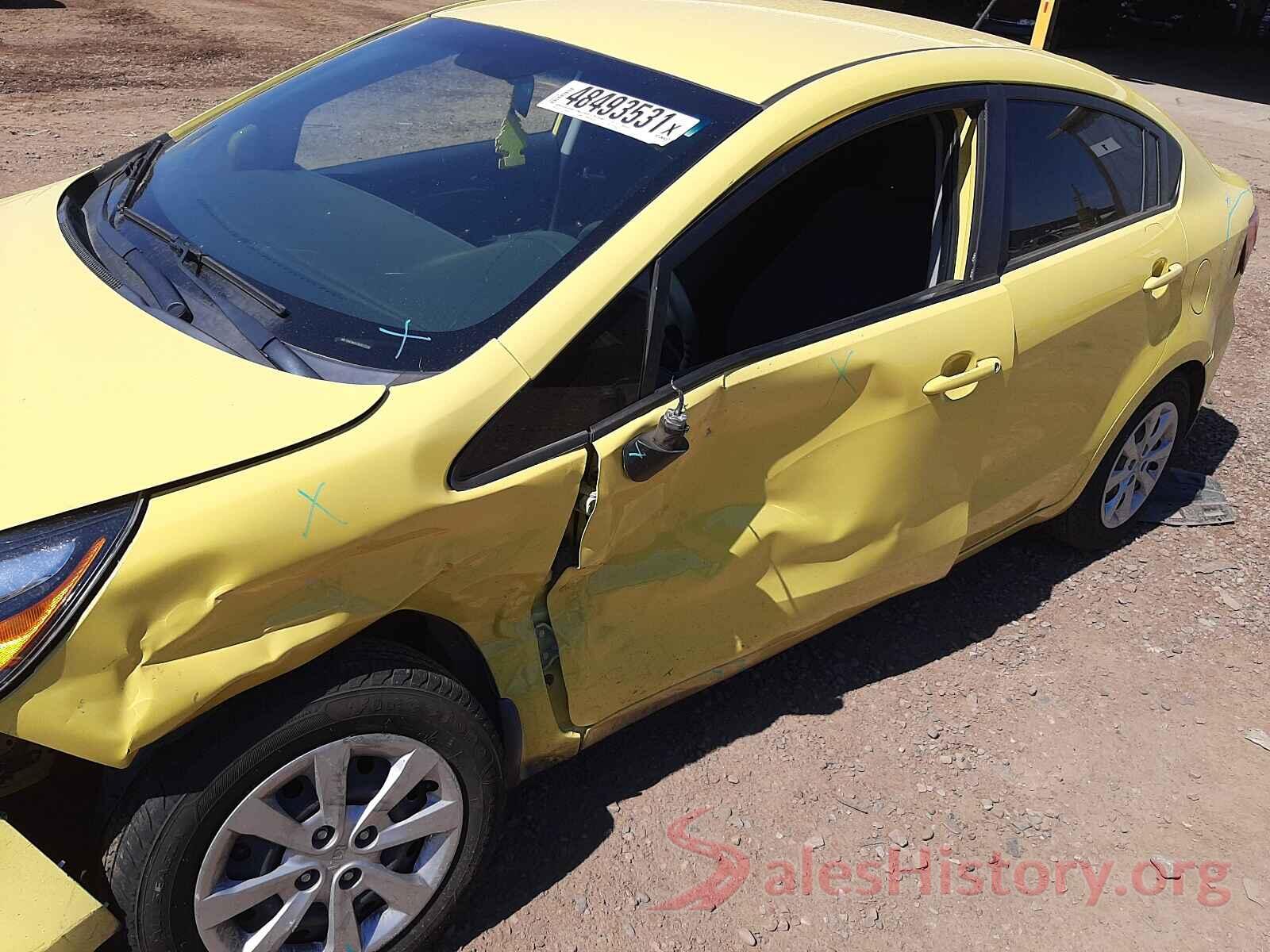 KNADM4A31G6623296 2016 KIA RIO