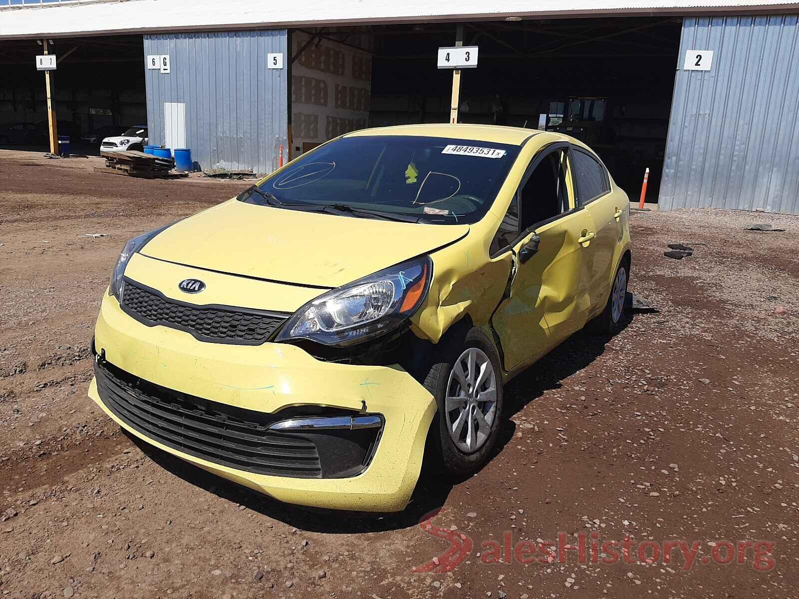 KNADM4A31G6623296 2016 KIA RIO