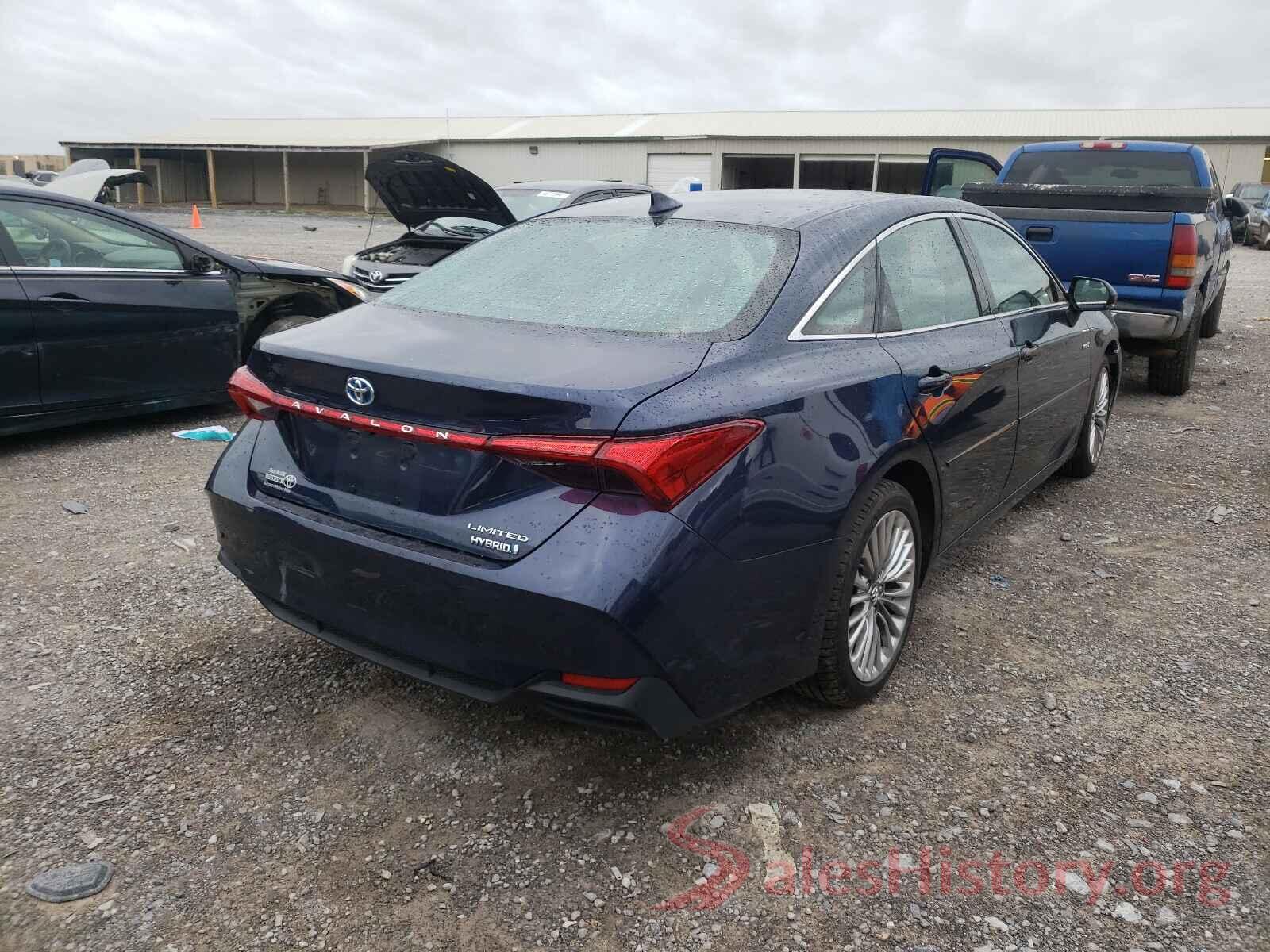 4T1B21FB9KU003861 2019 TOYOTA AVALON