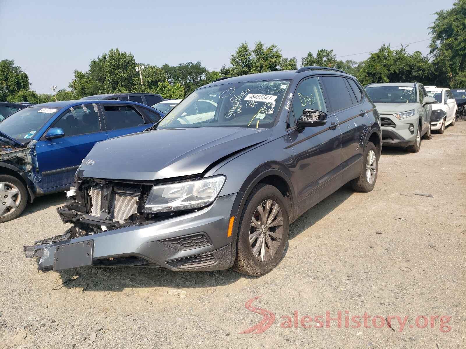 3VV1B7AX5KM088421 2019 VOLKSWAGEN TIGUAN