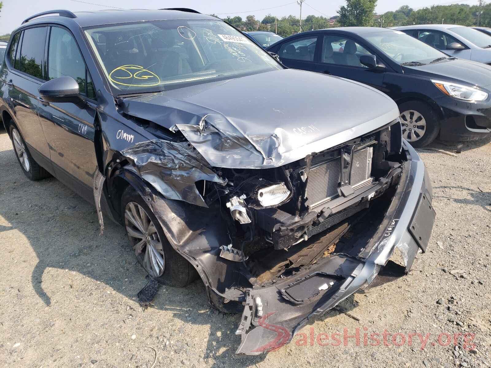 3VV1B7AX5KM088421 2019 VOLKSWAGEN TIGUAN