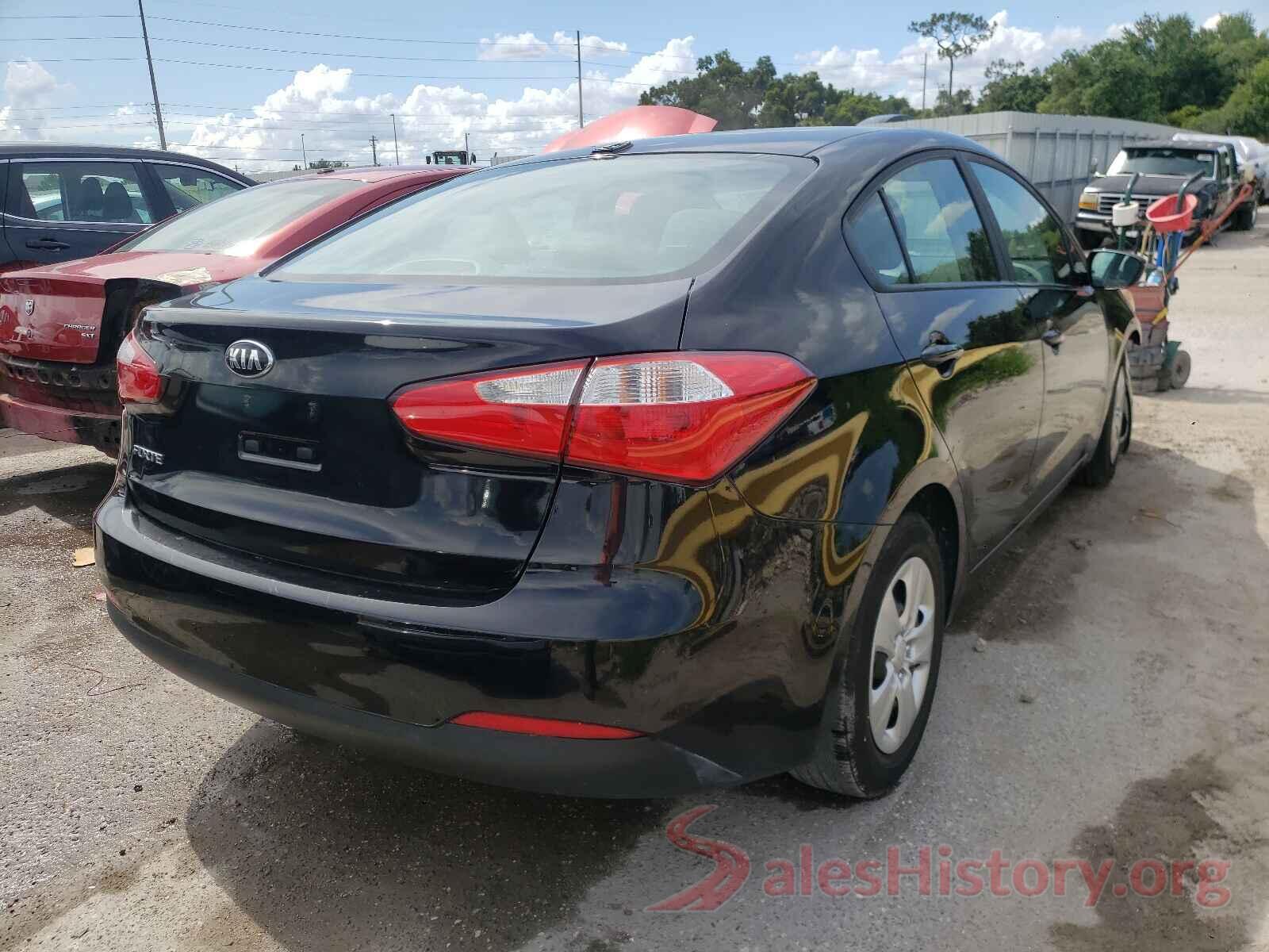 KNAFK4A63G5550530 2016 KIA FORTE