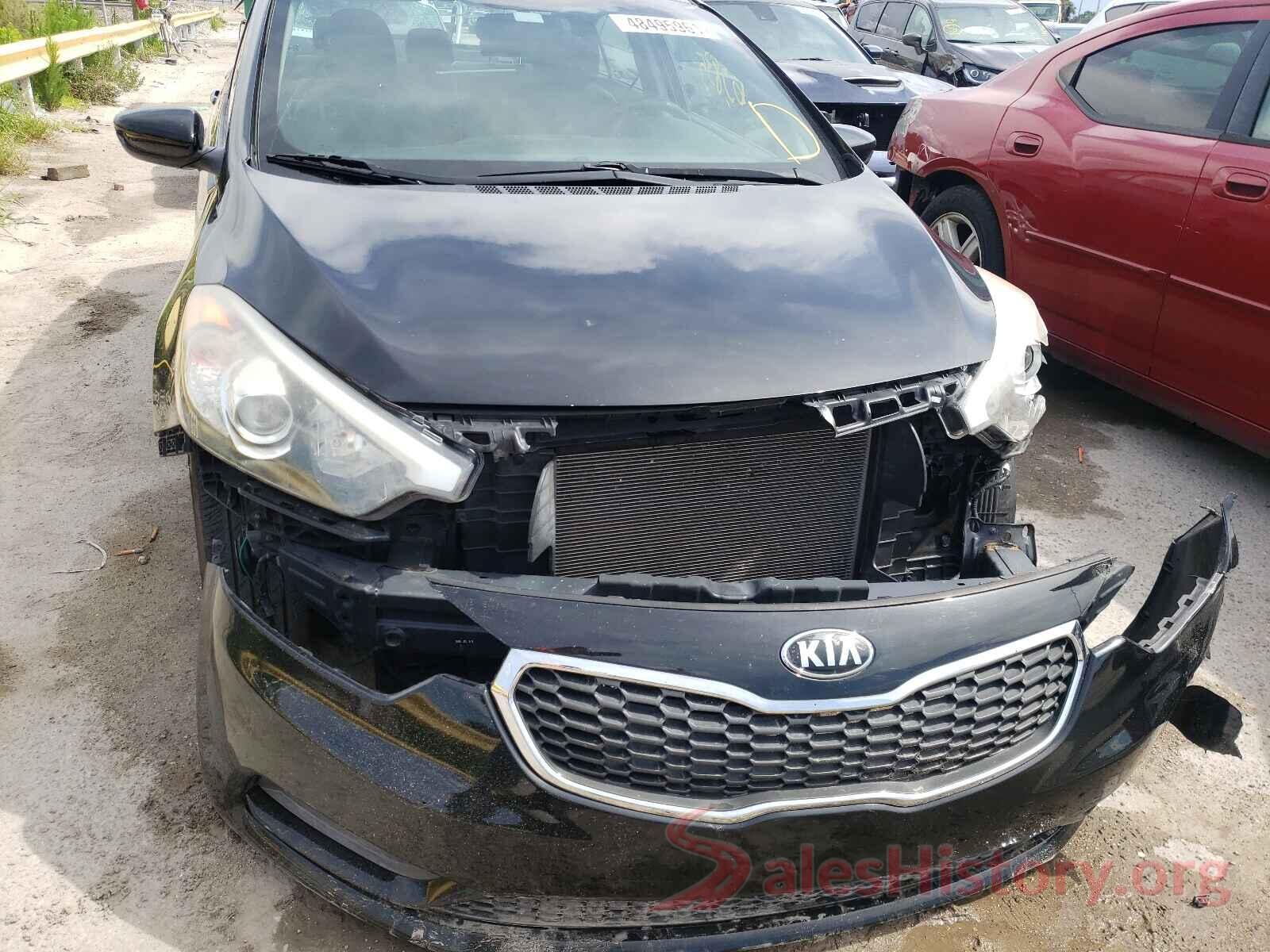 KNAFK4A63G5550530 2016 KIA FORTE