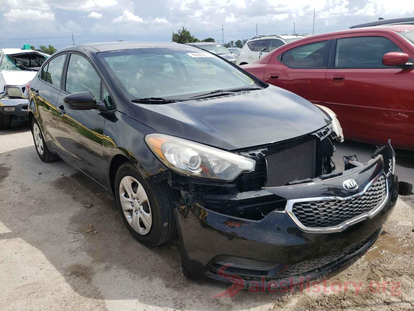 KNAFK4A63G5550530 2016 KIA FORTE