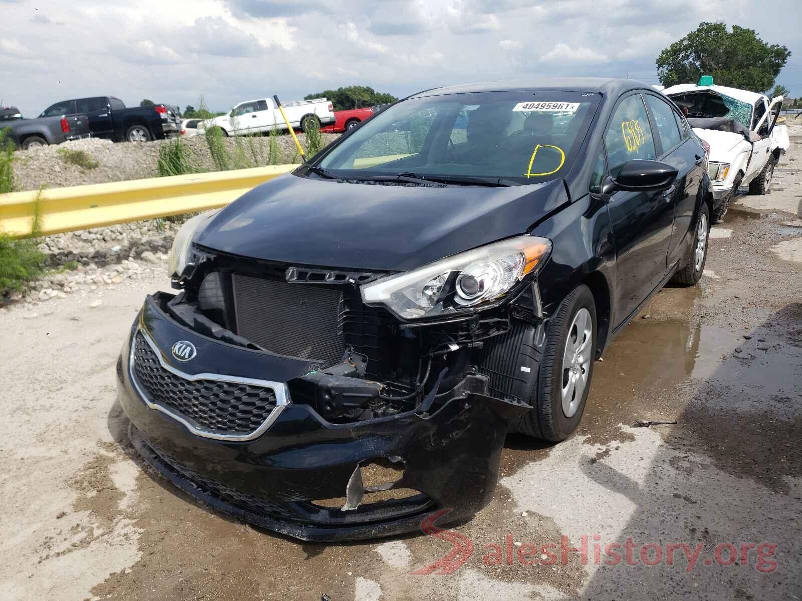 KNAFK4A63G5550530 2016 KIA FORTE