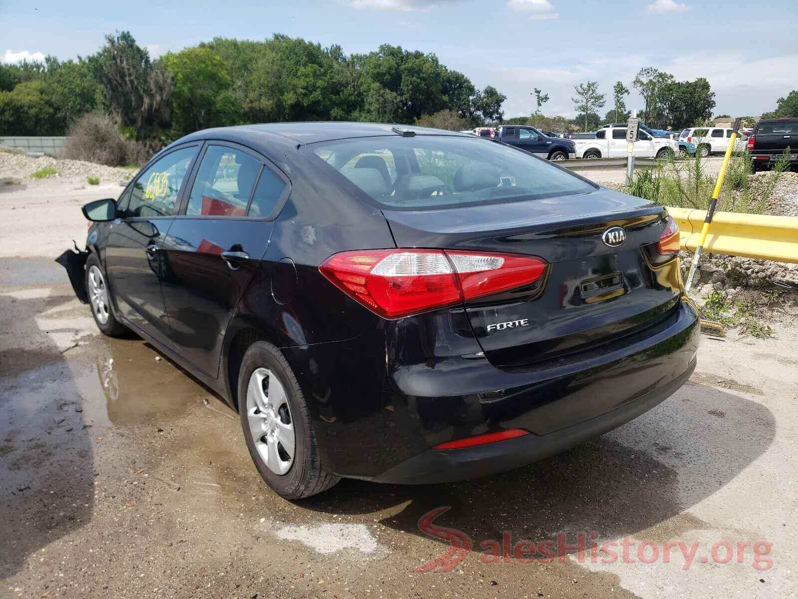 KNAFK4A63G5550530 2016 KIA FORTE