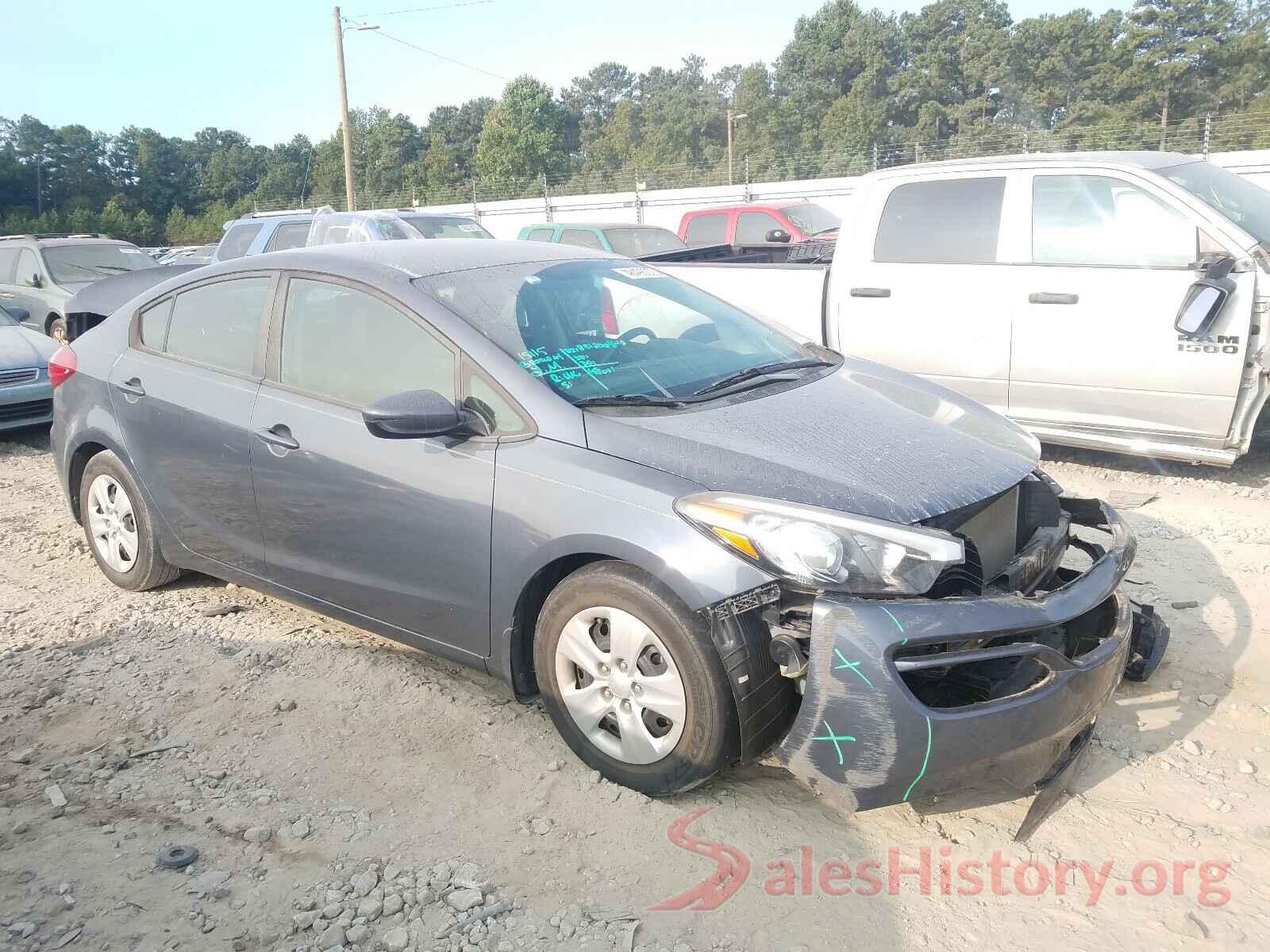 KNAFK4A65G5611392 2016 KIA FORTE