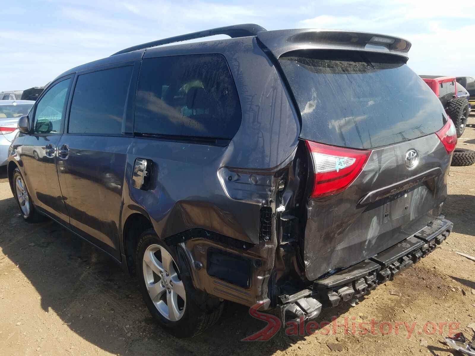 5TDKZ3DC8HS853209 2017 TOYOTA SIENNA