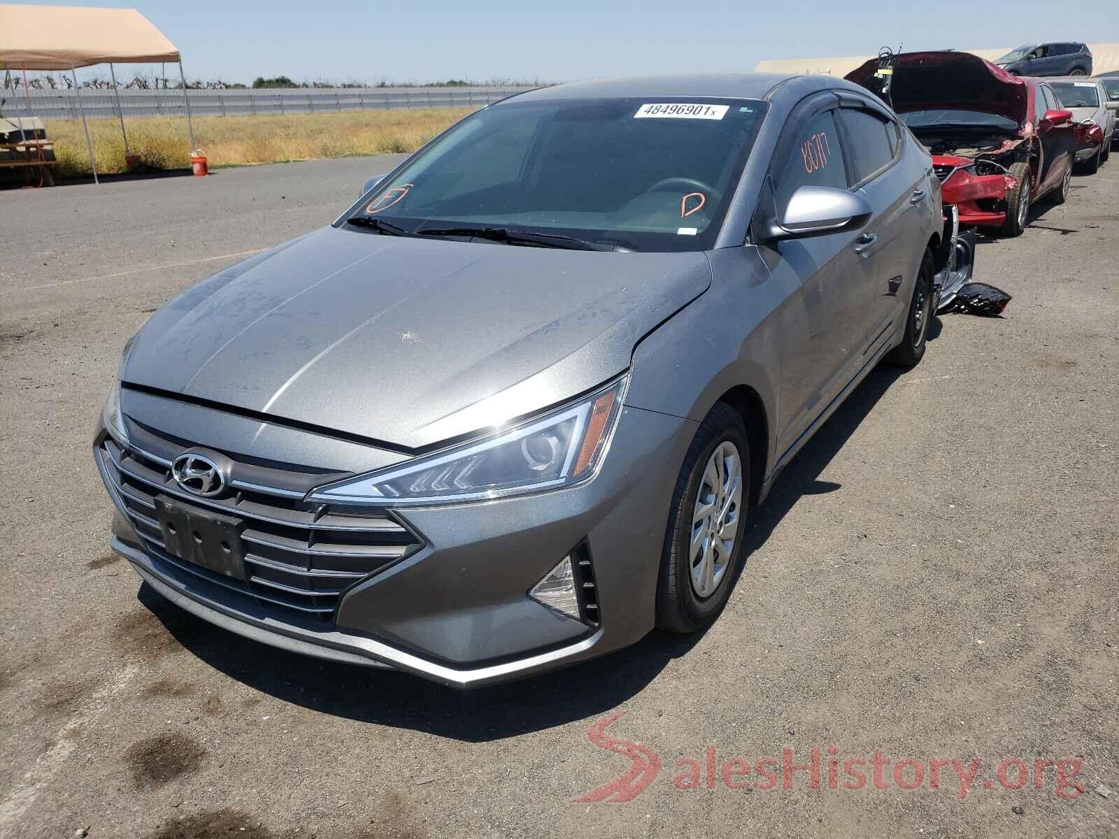 KMHD74LF8KU758292 2019 HYUNDAI ELANTRA