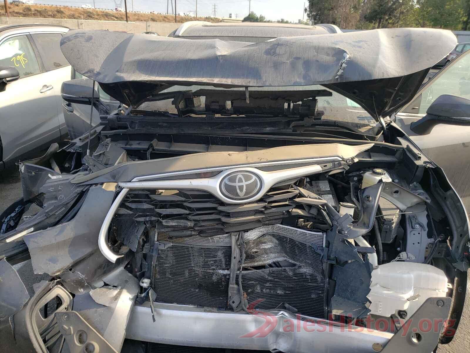 5TDGZRAH1LS005187 2020 TOYOTA HIGHLANDER