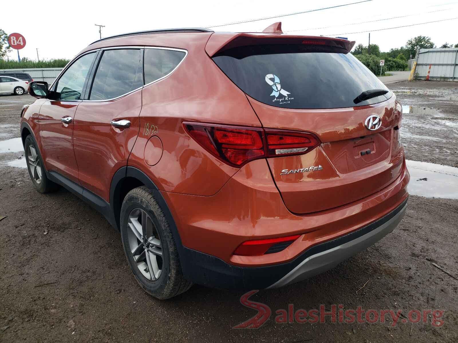 5XYZUDLB9HG384849 2017 HYUNDAI SANTA FE