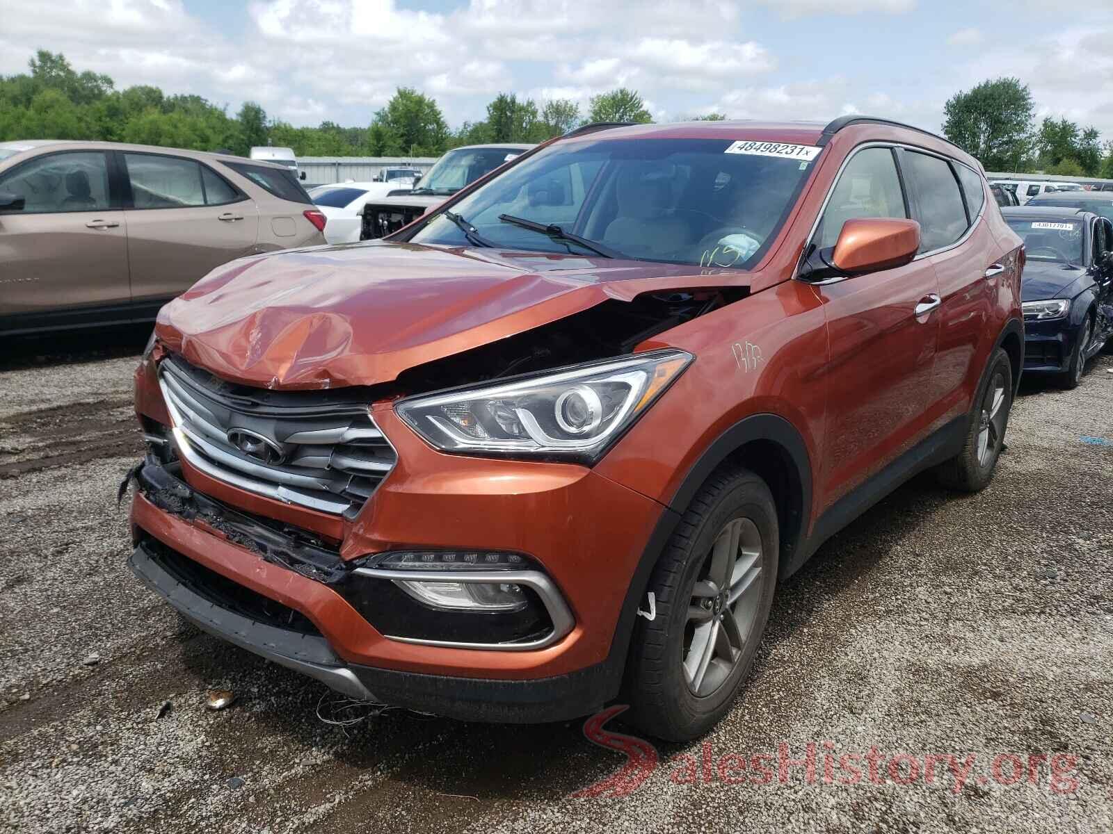 5XYZUDLB9HG384849 2017 HYUNDAI SANTA FE