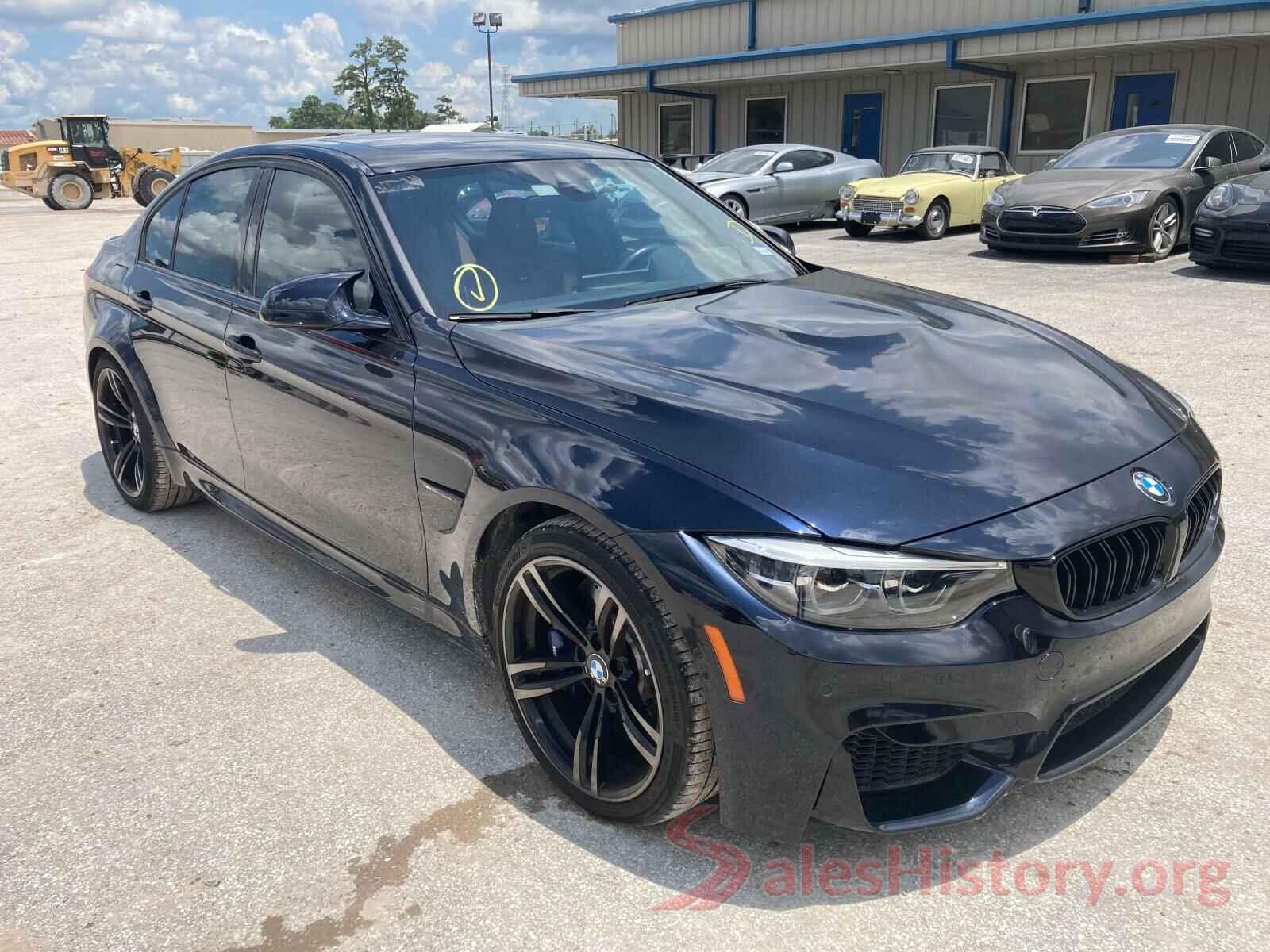 WBS8M9C50J5K99599 2018 BMW M3