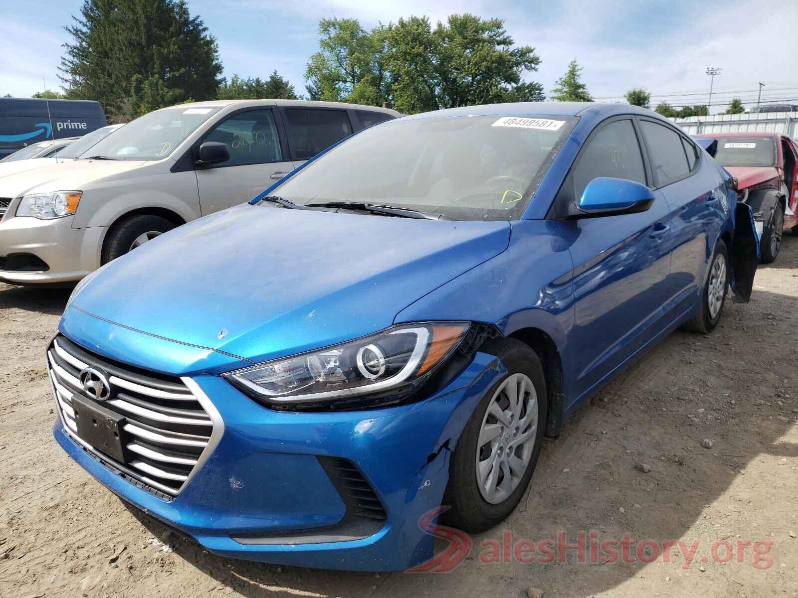 5NPD74LF6HH209732 2017 HYUNDAI ELANTRA