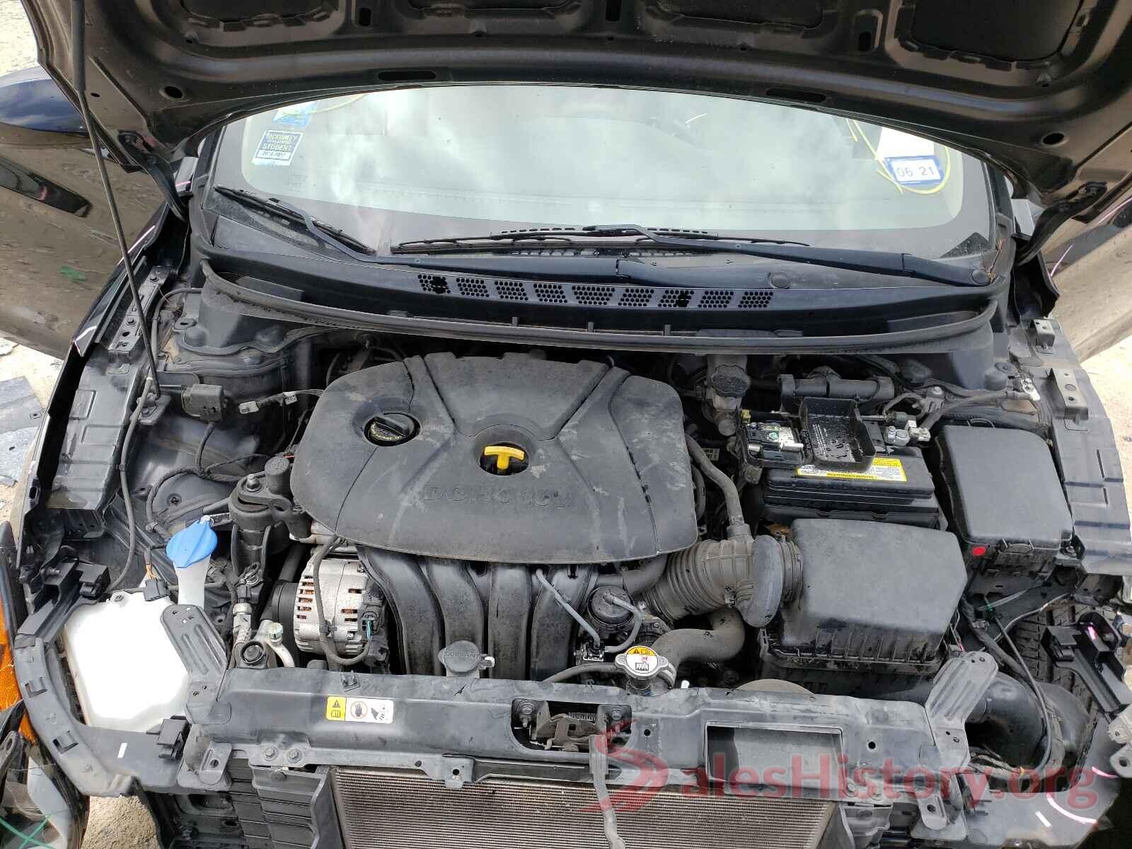 5NPDH4AE3GH663751 2016 HYUNDAI ELANTRA