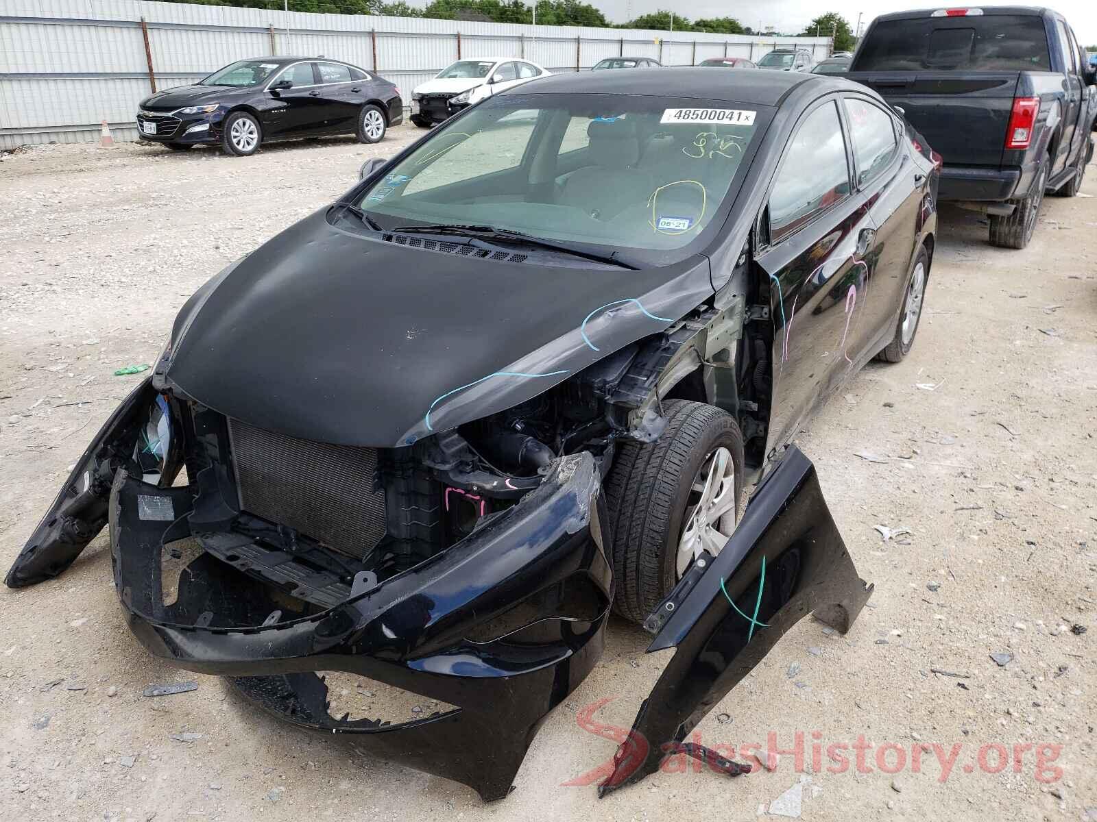 5NPDH4AE3GH663751 2016 HYUNDAI ELANTRA