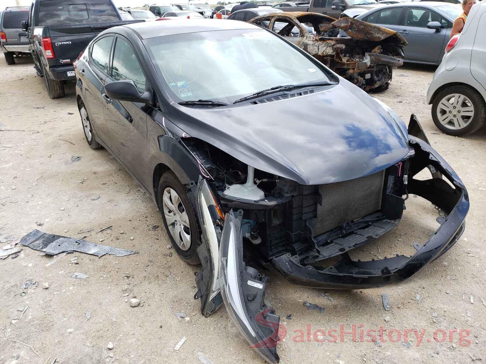 5NPDH4AE3GH663751 2016 HYUNDAI ELANTRA