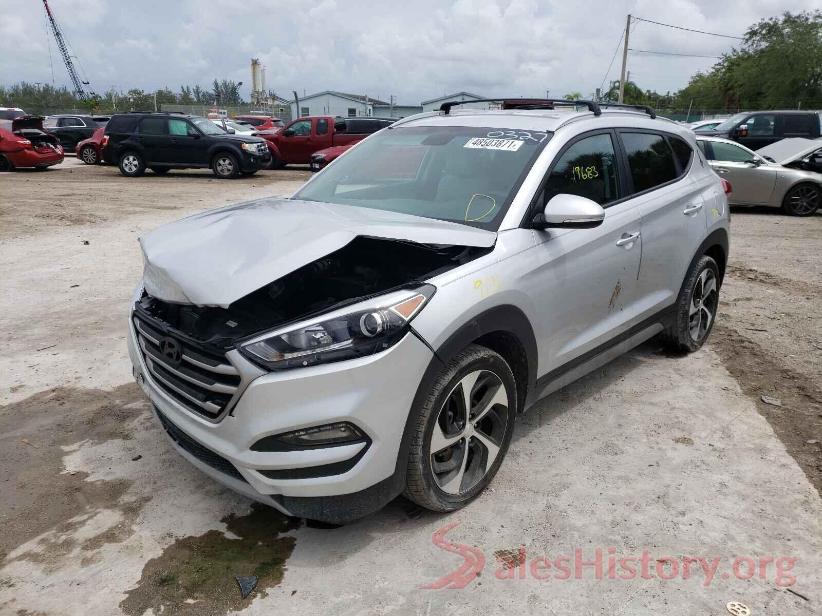 KM8J33A27HU330327 2017 HYUNDAI TUCSON